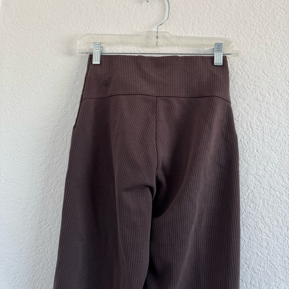 Lululemon Ribbed Softstreme Flared Pant - Picture 7 of 8